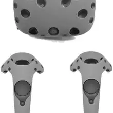 5 компл. силиконовый чехол для VIVE VR виртуальной реальности Гарнитура серый