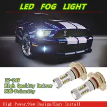 2 Unidades 80 Вт Lampadas Efeito ксенон H16 Psx24w с кристаллом Cree, напряжение: переменный ток фарол milha 6000 k для peugeot 208