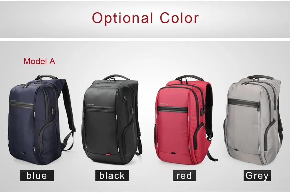 Neouo Reflective Nylon Laptop Backpack Model A Various Colors