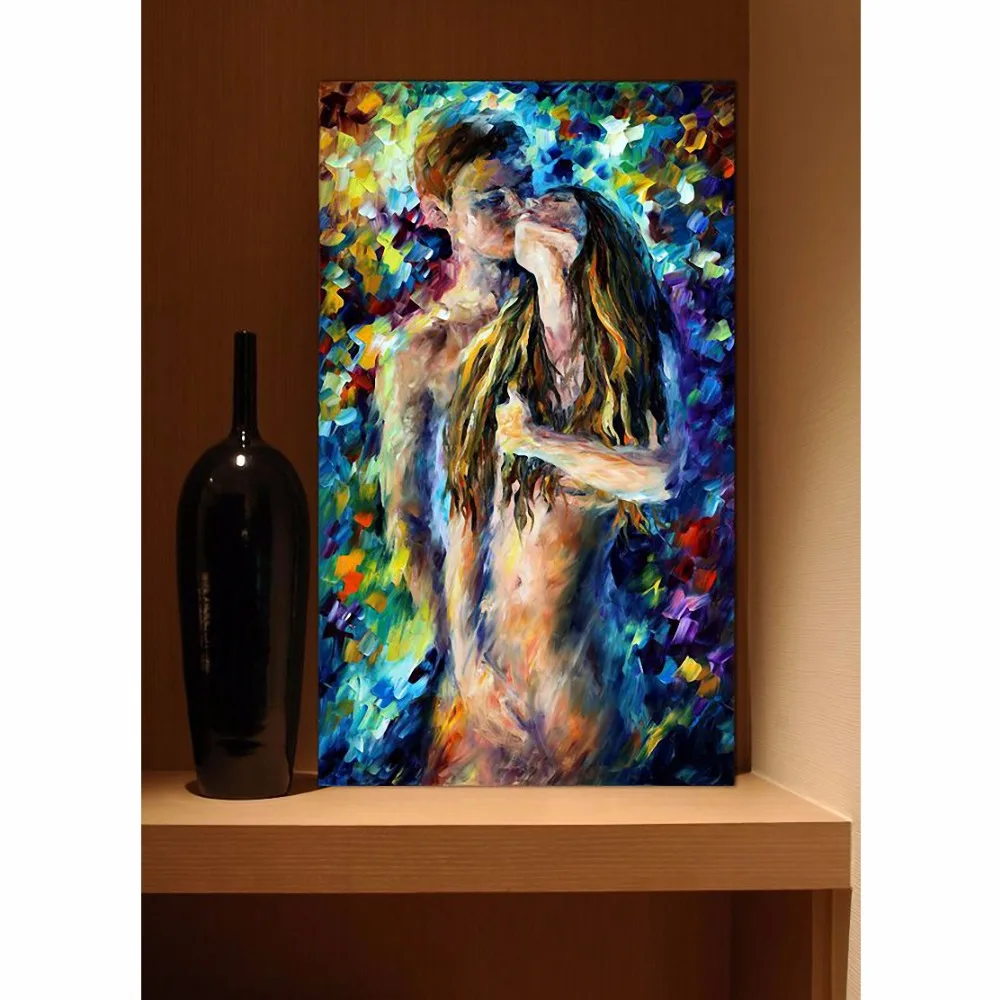 Nude-Woman-and-Man-Sex-Painting-Palette-Knife-Oil-Picture-Body-Art-Canvas-Print-for-Bedroom