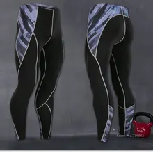 Мужская спортивная одежда колготки утягивающие треники мужские Бодибилдинг узкий Леггинсы Бег трусцой штаны Для Фитнеса Йоги