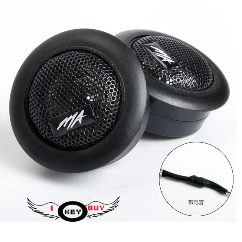 

I Key Buy 1Pair Universal Cars Tweeter Speaker Audio Perfect Sound Klaxon High Quality Car Electronics 12V 120W Speakers
