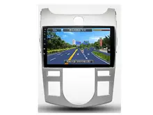 otojeta big screen car DVD radio headunit stereo for 2008-2011 kia cerat Cerato forte Auto AC tape recorder android 6.0 media
