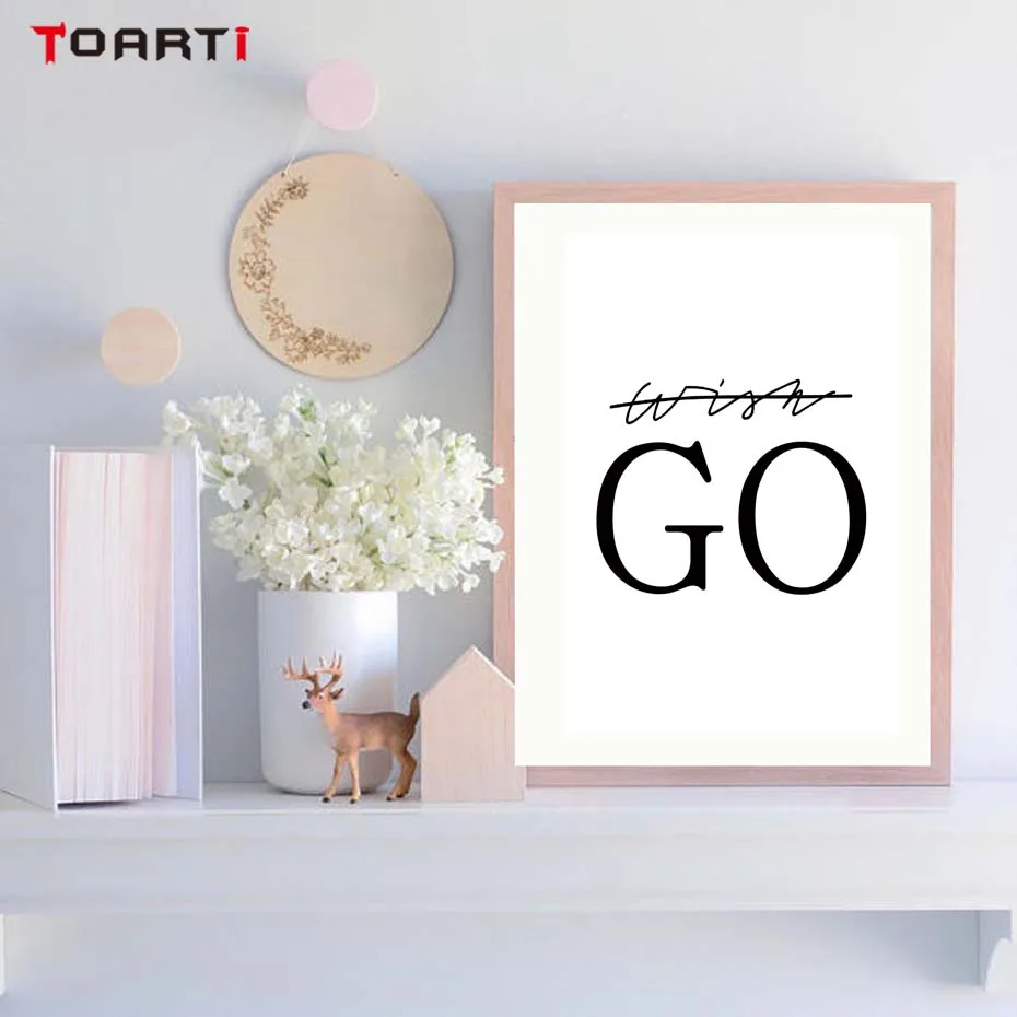 Motivational Quotes Canvas Painting By Numbers Do What You Love Poster & Prints For Kid Living Room Home Decor Inspiron Wall Art (4)