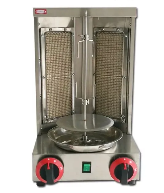 

Two burners sharwarma machine Gas Doner kebab machine 110V /220V home shawarma machine,gas bbq , gas gyros grill,gas stove