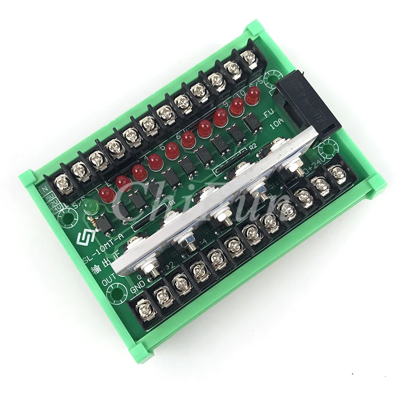 10 isolated PLC transistor current amplification board PLC output board ...