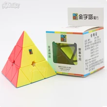 Micube MMoyupyraminx куб MF Пирамида магические кубики скорость головоломка без наклеек профессиональные Развивающие игрушки для детей cubo magico