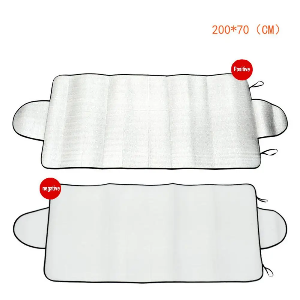 

Dragonpad Car SUV Folding Windshield Cover Sunvisor Silvering Sun Shield Protect Car from Snow Ice Frost Hot