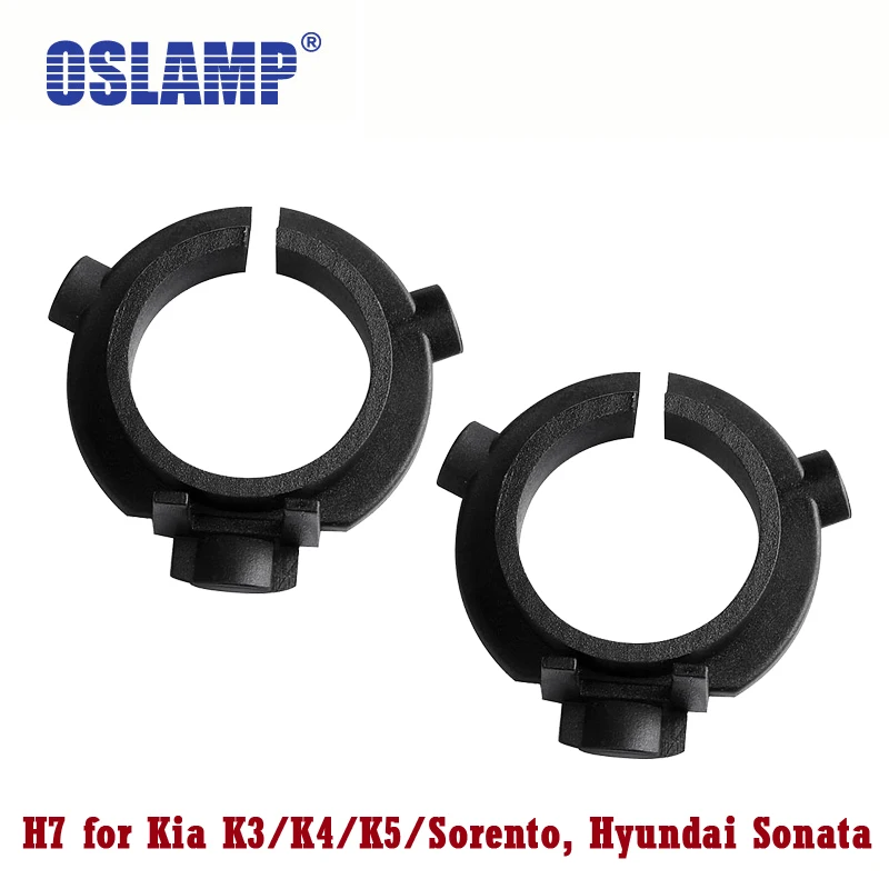 

Oslamp Plastic Adapter Base fit for H7 led Headlight Bulb Special H7 Socket Holder for Kia K5/K3/K4/Sorento/Hyundai Sonata/Coupe