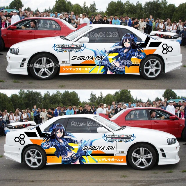 Two Aimensions Anime Girl Car Sticker Acgn Comic Game Character Decals The Idolmster For Ford Vw Bmw Audi Mazda Toyota Honda Two Aimensions Anime Girl Car Sticker Acgn Comic Game Character Decals The Idolmster For Ford Vw Bmw Audi Mazda Toyota Honda