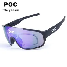 Мужские и женские спортивные очки POC, солнцезащитные очки Oculos Occhiali Ciclismo, солнцезащитные очки для рыбалки