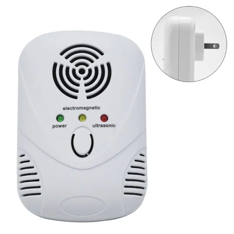 

Electronic Ultrasonic Mouse Killer Cockroach Trap Mosquito Repeller Insect Rats Spiders Control US/EU/UK Plug