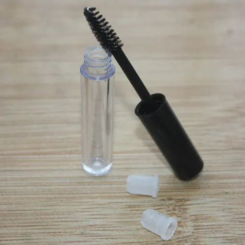 20ps 2ml 5ml EMPTY Eye Clear Mascara Tube Bottle with Black Lid,mascara