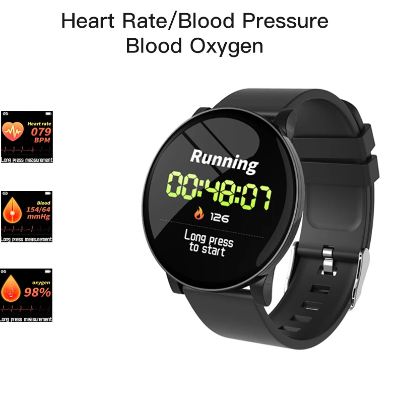 

New Smart bracelet W8 Smart watch Call Reminder Waterproof Heart Rate Monitor Weather Forecast Fitness Tracker Watch
