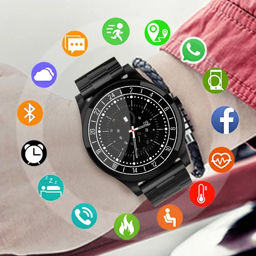 

Luxury Smart Sport Watch Men Watches Digital LED Electronic New Male Wrist Watch For Men Clock Stainless steel Wristwatch Hours