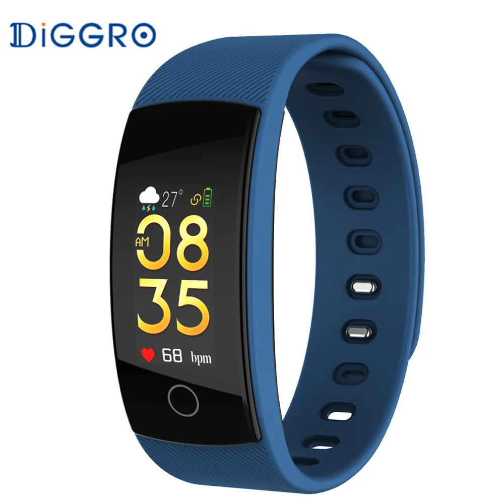 

Diggro QS80 PLUS fitness bracelet smart bracelet blood oxygen heart rate blood fitness tracker waterproof PK QS90