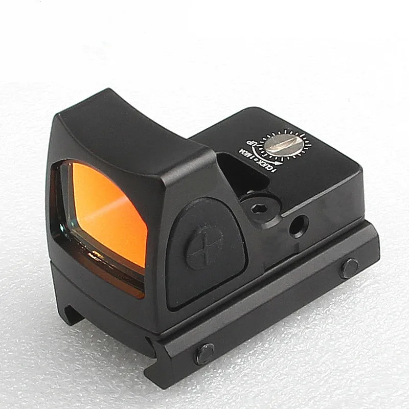 

Mini RMR Style Red Dot Sight Collimator Glock Reflex Sight Scope fit 20mm Weaver Rail For Airsoft Hunting Toy Rifle LED sight