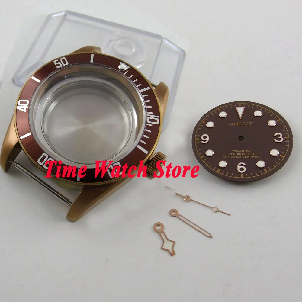 40 Mm Saphirglas-Uhrengehäuse, Passend Für NH34 NH35 NH36