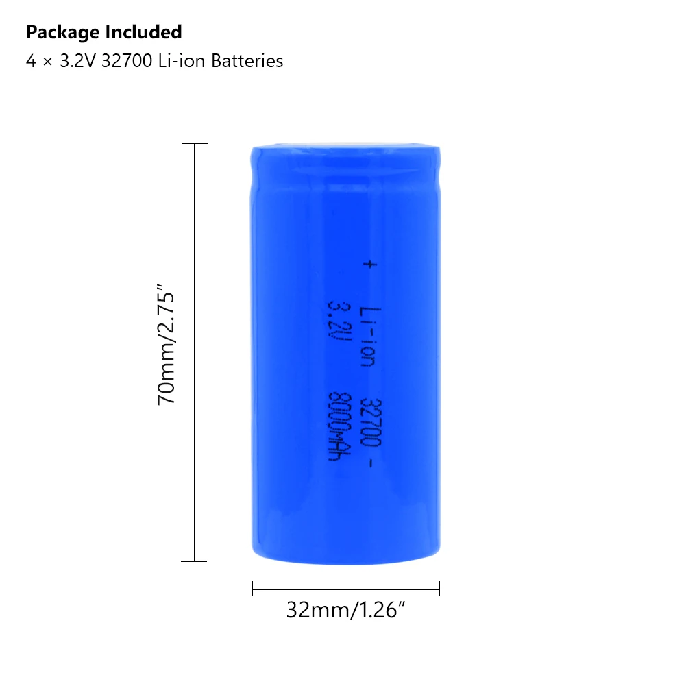 1-10 штук 3,2 В 32700 литий-ионная батарея 8000 мАч литиевые батареи оборудование для солнечной энергии наружные стерео скутеры Сменные элементы
