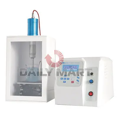 

DHL/EMS Ultrasonic Cell Disruptor 450W 0.3-300mL Homogenizer Sonicator Processor Mixer