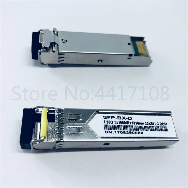 1,25 ГБ/сек. 20 км LC sfp Волокна Горячие Подключаемый модуль BiDi 1310nm/1550nm 20 км WDM модулем программирования в производственных условиях LC коммутатор совместим