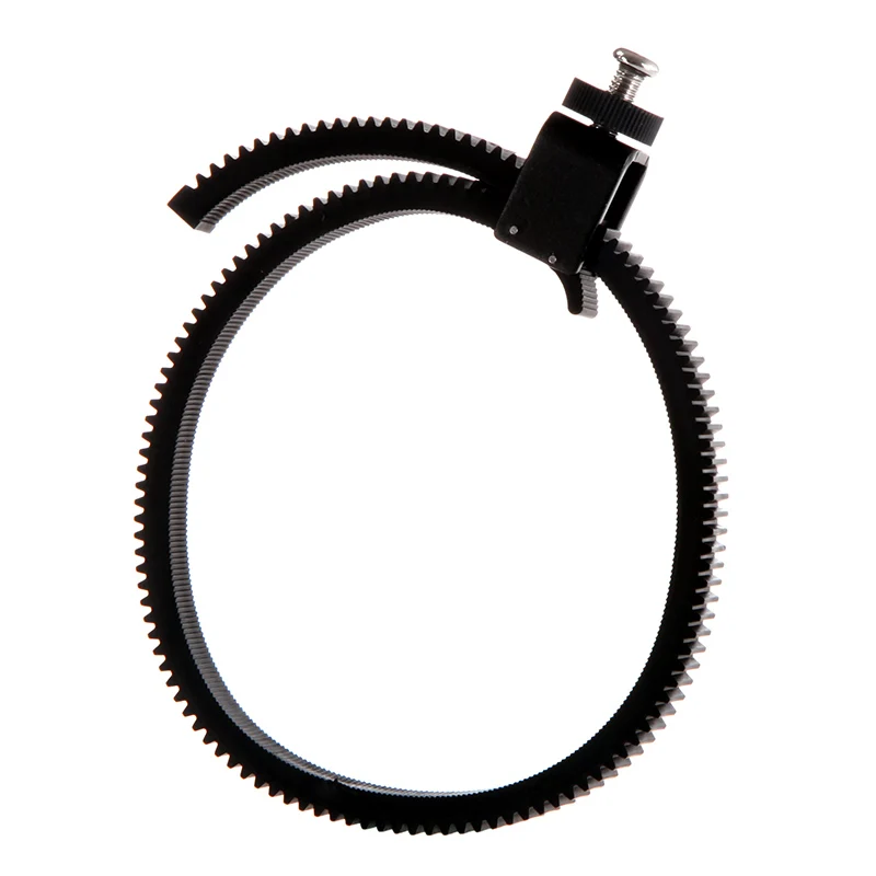 Adjustable Flexible Lens Follow Focus Gear Ring Belt for DSLR Camcorder