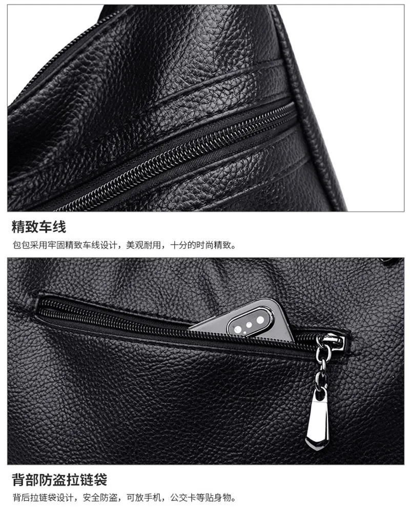 Multi bolso feminino bolsa de ombro designer