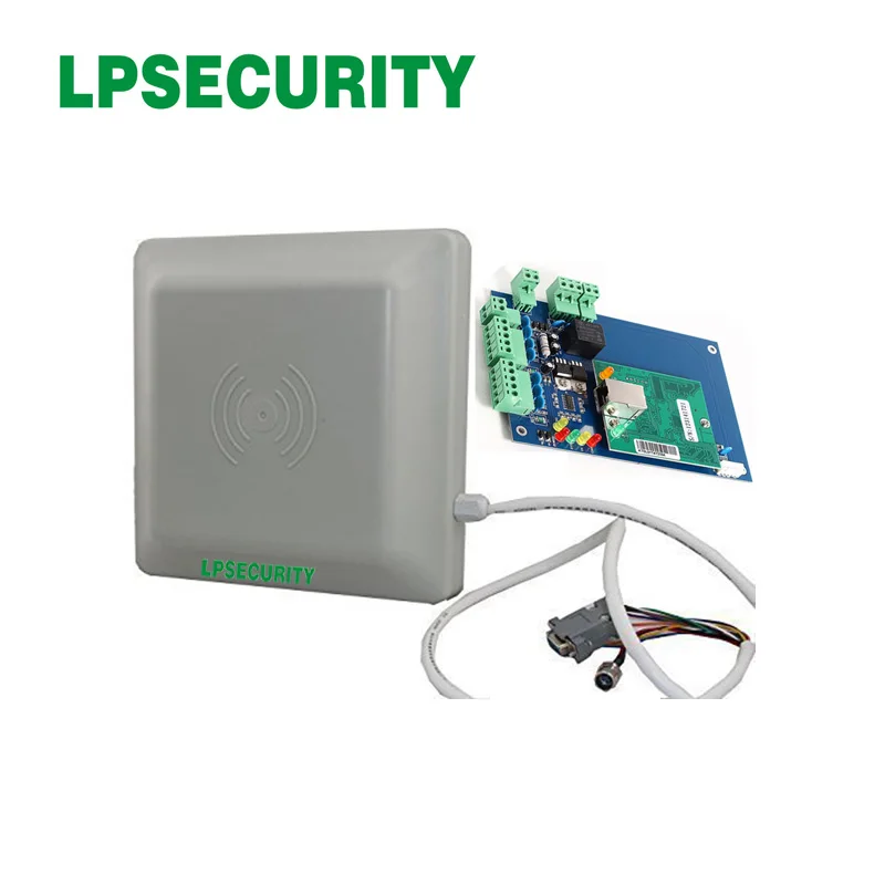LPSECURITY MAX 6m Long range passive rfid uhf reader WG26 with door access controller board panel цена LPSECURITY MAX 6m Long range passive rfid uhf reader WG26 with door access controller board panel цены онлайн