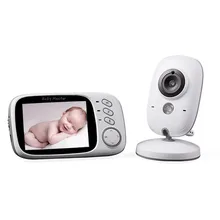 3,2 дюймовый беспроводной видео цветной VB603 детский монитор с высоким разрешением няня камера ночного видения контроль температуры