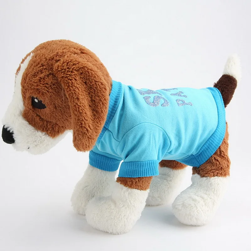 Summer Autumn Cheap Small Dog Clothes Fashion Pet Dog T Shirts Cotton