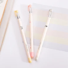 Творческий простой гелевая ручка панда ручка серии 0,38 мм черный подпись ручка