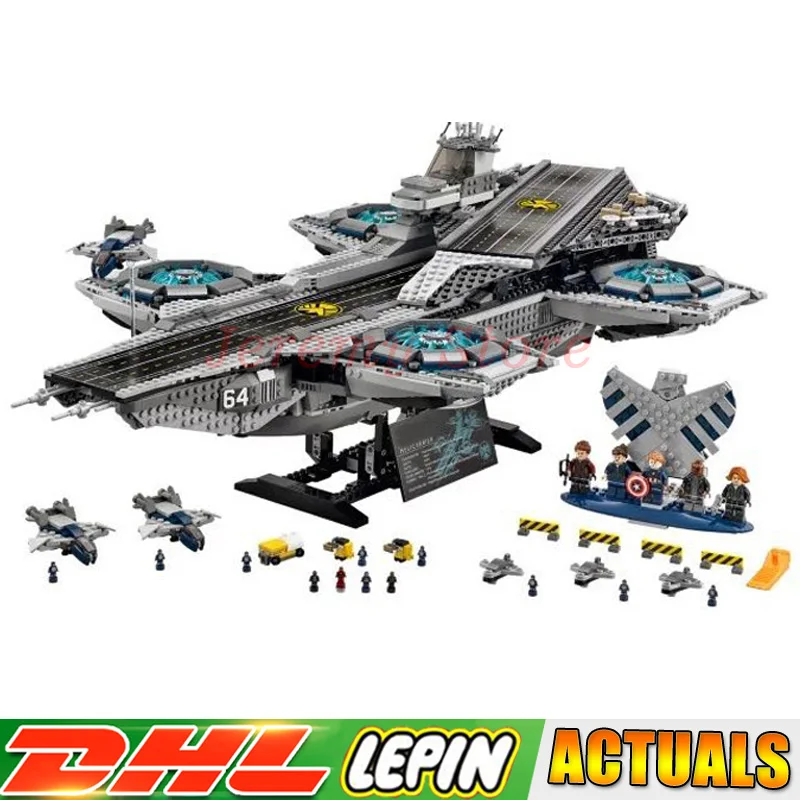 

LP 3057Pcs 07043 Super Heroes The SHIELD Helicarrier Model Building Kits Blocks Bricks Toy Compatible legoings 76042