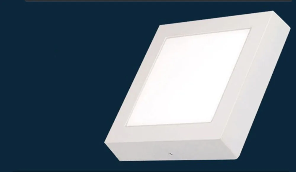 Светодиодный Панель свет 6 Вт 12 W 18 W поверхностного монтажа 2835SMD круглый квадратный светодиодный потолочный светильник AC85-265V светодиодный