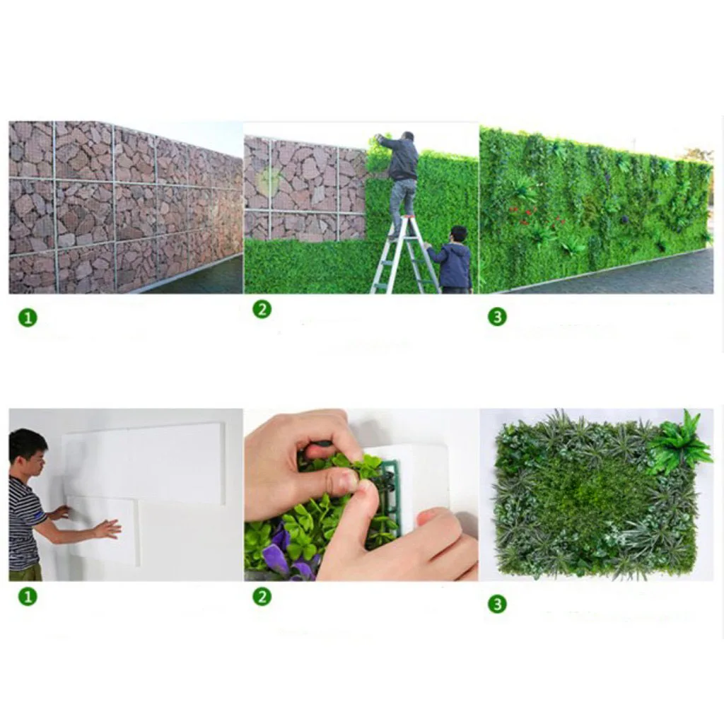 Искусственный Луг 60x40 см фотопанель для свадьбы или украшения дома 4