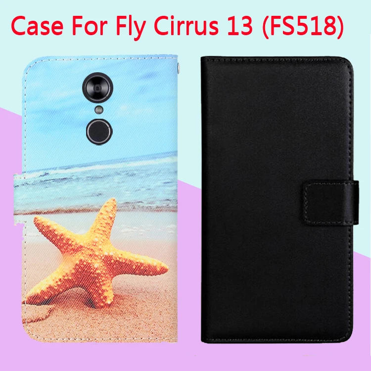 

for Case For Fly Cirrus 13 FS518 Case Flip Leather Case Phone Slip-resistant Cover Wallet Style