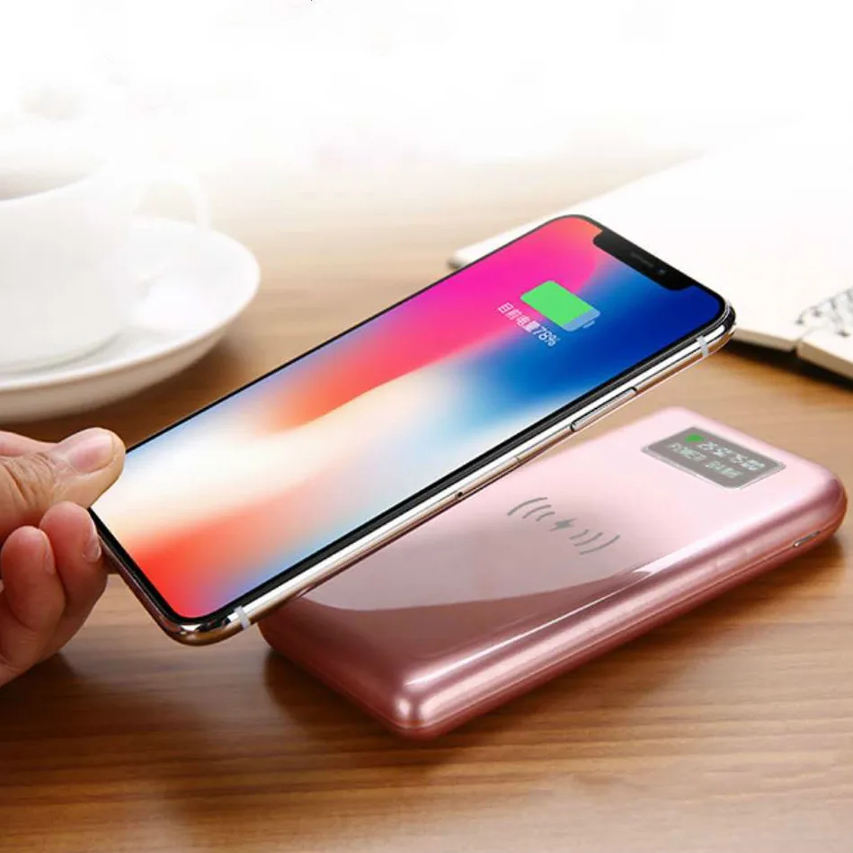 Hot Sale Battery Charger Cases Double USB QI Wireless Charger Power Bank 10000mah Wireless Charger for Xiaomi MIX 2 For Samsung Hot Sale Battery Charger Cases Double USB QI Wireless Charger Power Bank 10000mah Wireless Charger for Xiaomi MIX 2 For Samsung