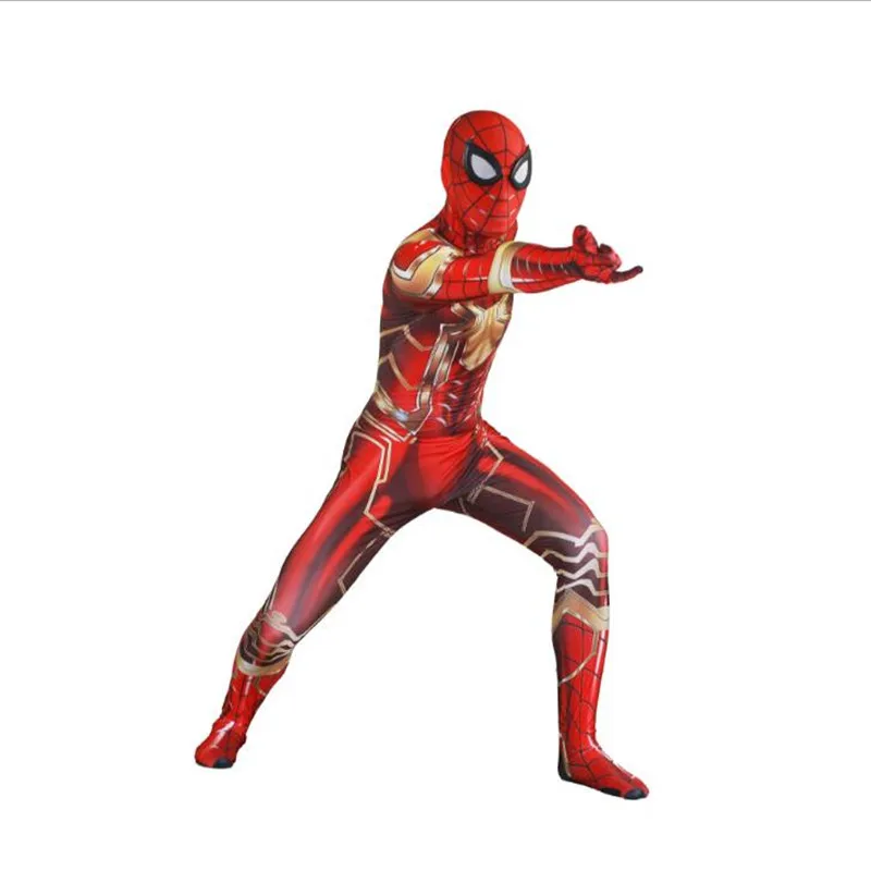 Customized Plus Size Unisex Adult children Steel Spiderman Iron Man Csoplay Costumes Christmas Podysuit Party Jumpsuits Customized Plus Size Unisex Adult children Steel Spiderman Iron Man Csoplay Costumes Christmas Podysuit Party Jumpsuits