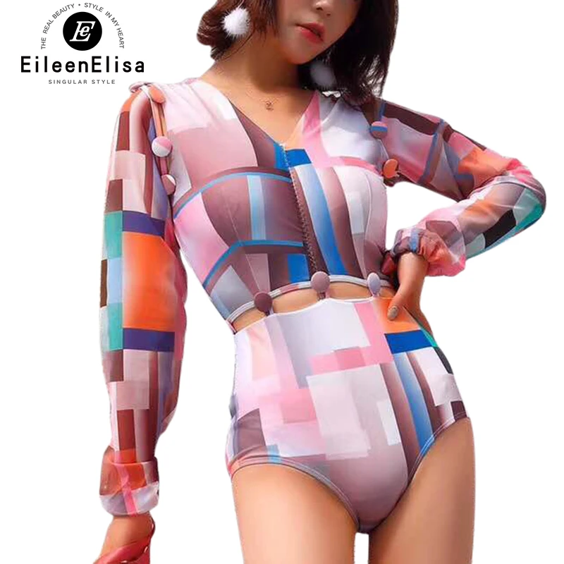 Sexy 2 Piece Swimsuit 2019 Geometric Swimwear Women Luxury Brand Swimsuit Womens