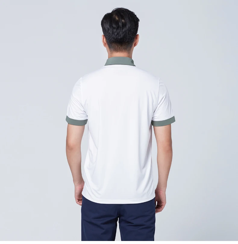 Высокое качество Для мужчин гольф поло рубашка тонкий летний одежда Спортивная дышащий и быстрое высыхание коротким рукавом гольф футболки M-3XL
