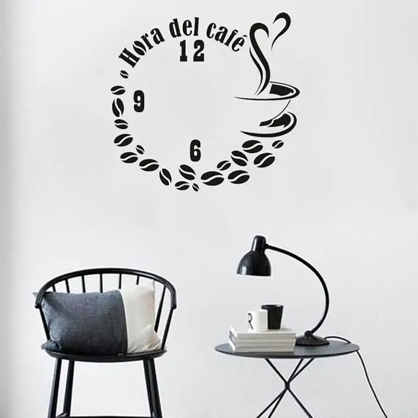Home Decor Кофе часы Книги по искусству Наклейка Виниловые Стикеры s Кухня Ресторан Паб Декор стены Стикеры дома Deco mirror AU8 Home Decor Кофе часы Книги по искусству Наклейка Виниловые Стикеры s Кухня Ресторан Паб Декор стены Стикеры дома Deco mirror AU8