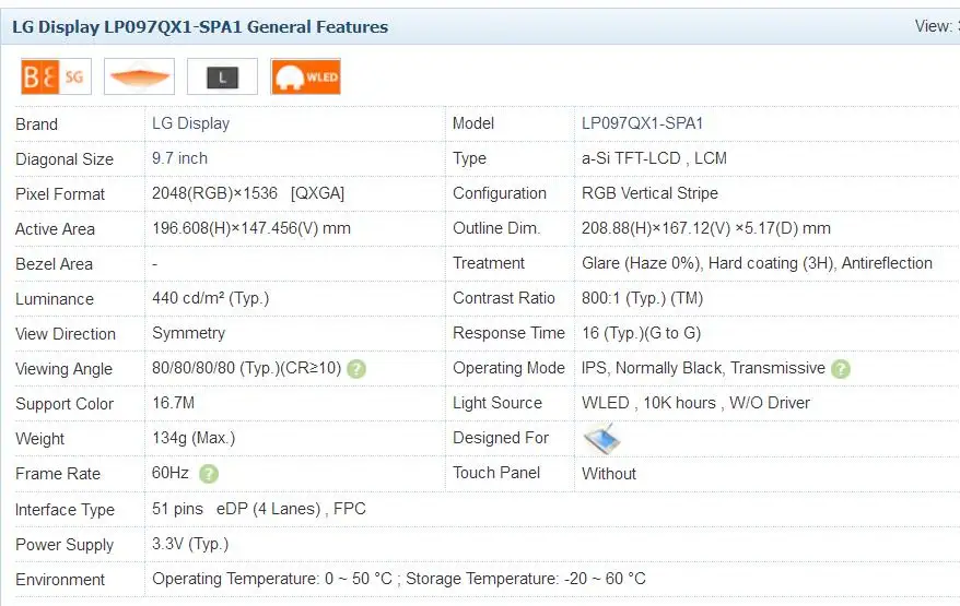 HDMI ЖК-плата контроллера для iPad 3 4+ 9,7 дюймов LP097QX1 SPA1 SPC1 2048x1536 ips ЖК-дисплей EDP сигнал 4 полосы 51 контакты