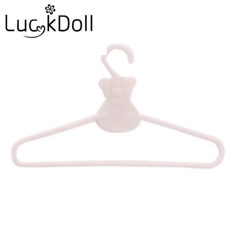 LUCKDOLL 5 шт./лот вешалки для одежды для 14,5 дюймов Wellie Wishers американская Кукла Одежда Аксессуары игрушка подарок на день рождения