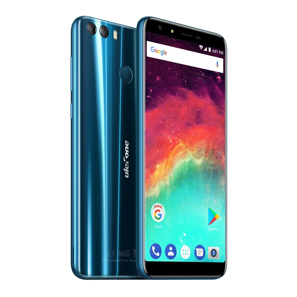 Мобильный телефон Ulefone MIX 2 5," HD+ 18:9 экран MT6737 четырехъядерный мобильный телефон Двойная камера заднего вида 2 ГБ 16 ГБ Android 7,0 3300 мАч 4G LTE