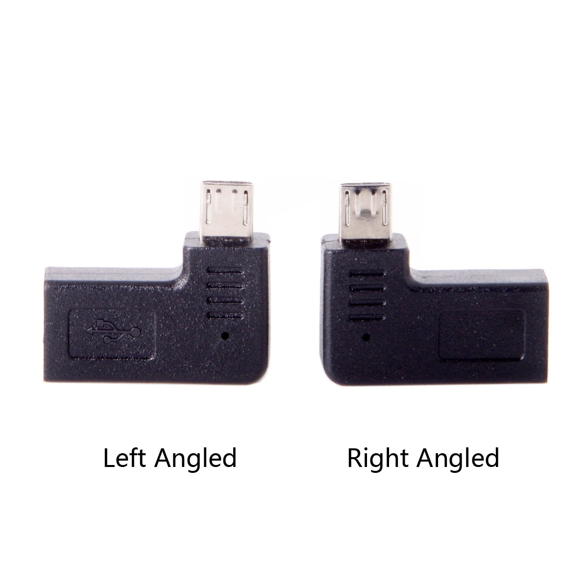 USB C Type 3 1 мама к Micro 2 0 5Pin адаптер для передачи данных 90 градусов левый и правый
