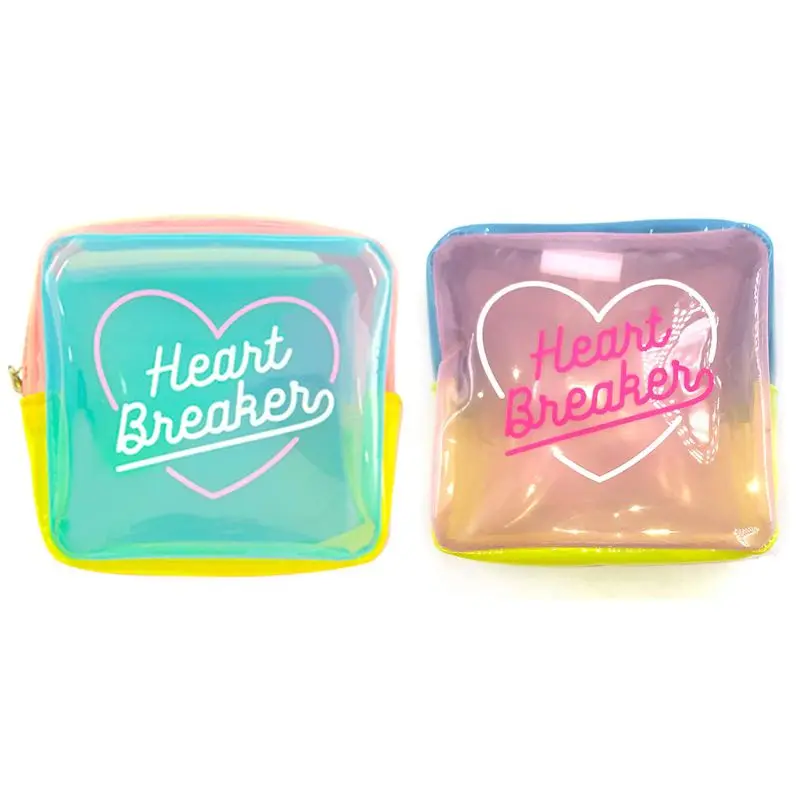 

Women Girls Cute Small Travel Cosmetic Holographic Makeup Bag Lady Mini Card Coin Organizer Storage Toiletry Case Wash Pouch Bag