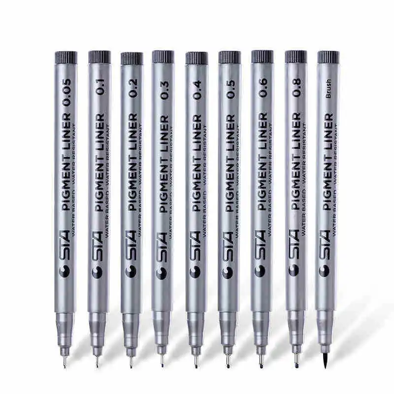 Art Markers Different Tip Sizes For Drawing Handwriting