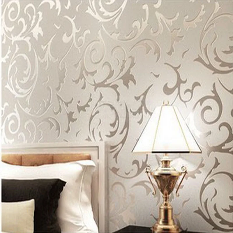 Aliexpress.com : buy fashion european style pvc wall paper rolls ... Photo pvc chembre