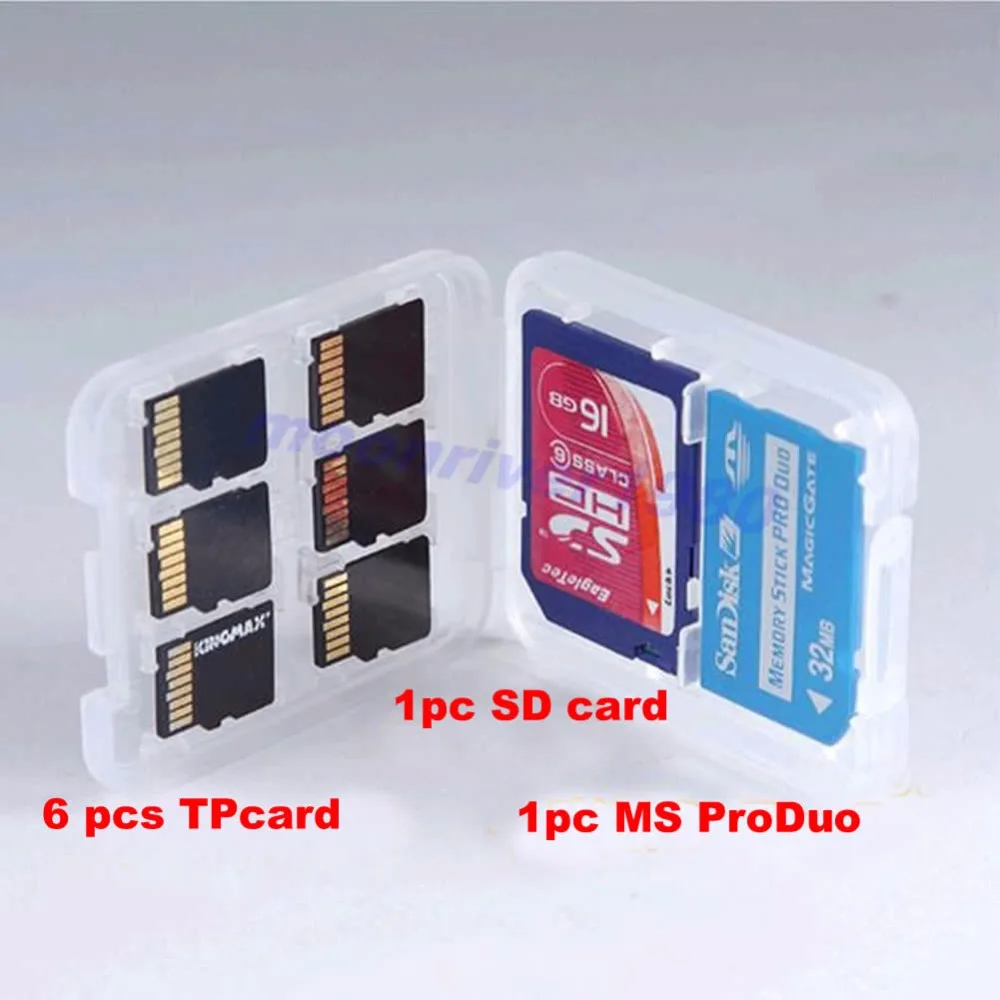 Пластиковый чехол для хранения карт памяти Micro SD TF, защитный чехол для карт Micro SD/TF/SDHC/SDXC/MMC/MS ProDu