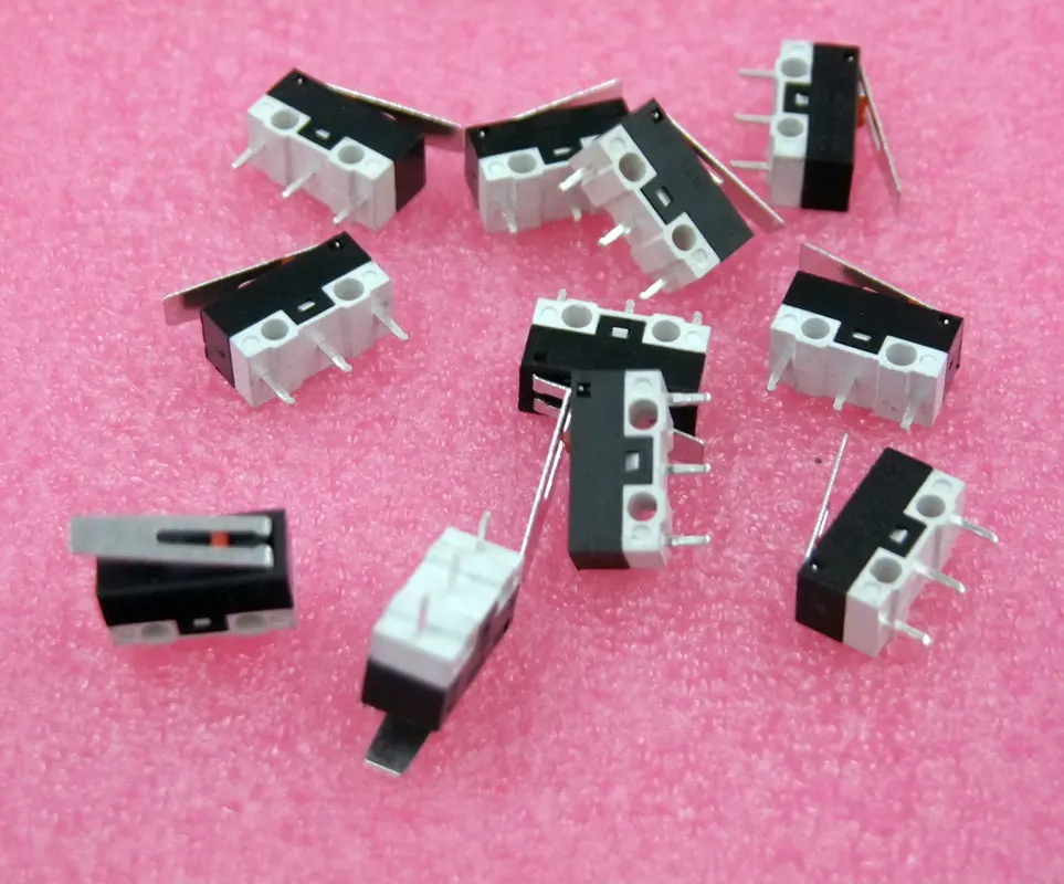 toque três retangular micro interruptor com alça