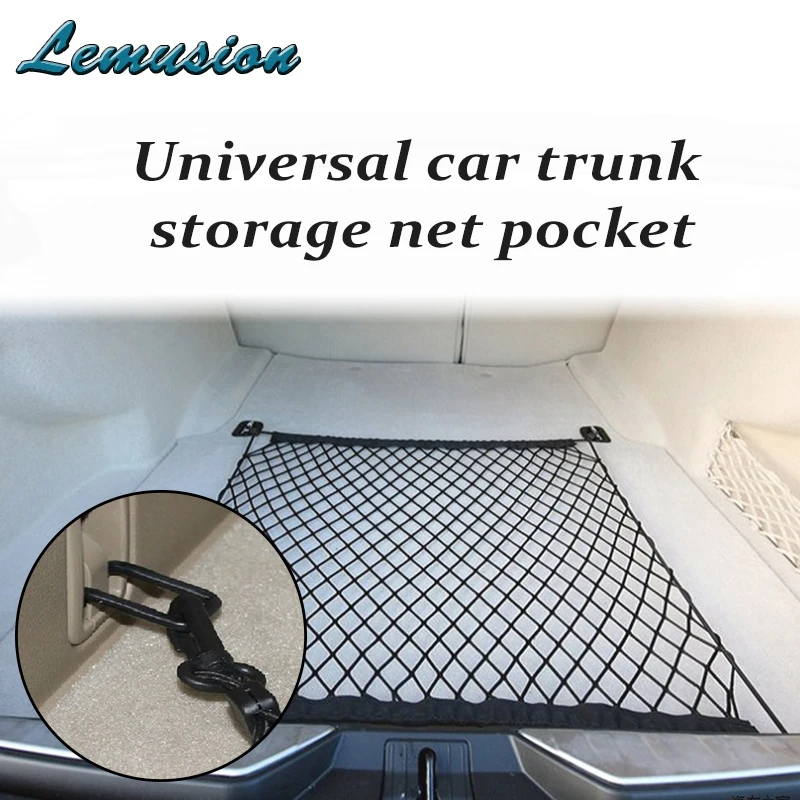 

Car-styling 1X Car Trunk Nylon Net Mesh Storage net bag For Skoda octavia rapid fabia Lada granta vesta Chery Tiggo Accessories